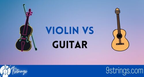 violin vs guitar